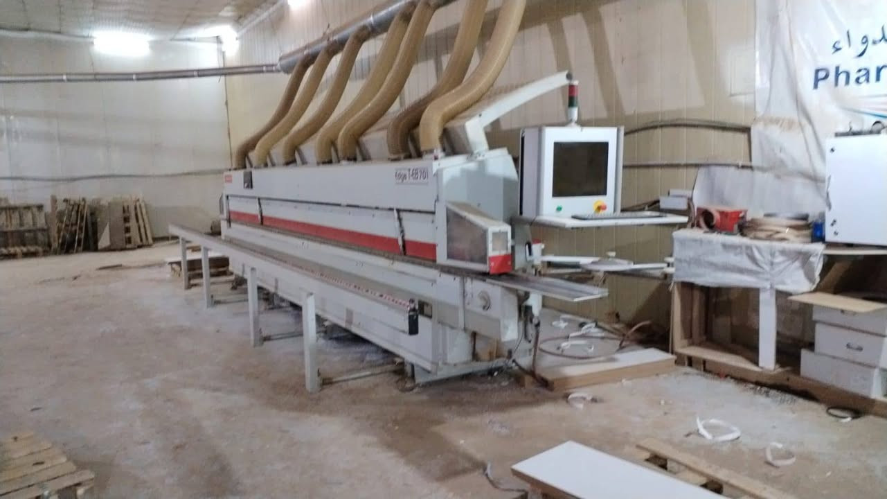 مكينه لاصقه خط إنتاج. ماركه تورانلار. تركي 
بيع ع ضمان الشركه صيانه 
تشغيل  مباشر. و أونلاين 
14مراحل 
شرط. ماطورات. كلهن إيطالي 
2018
وزن مكينه  4طن 
تعديل سرعه. نظام قايش
اربيل صناعه جنوبيه خلف شركه اوسكار فرع نجارين 
***********واتساب 
***********واتساب
