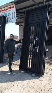 يوجد لدينا حداد ابوك شبابيك شغل درجه اولى اسعار مناسبه المكان بغداد تا...