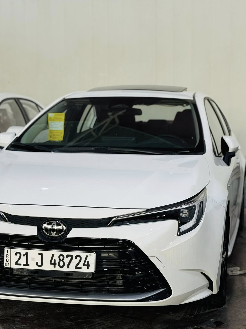 يالله
سلام عليكم للبيع تويوتا كورلا موديل ٢٠٢٥ هايبرد رقم سليمانيه تحويل ثاني يوم كير مكينه تبريد حداديه تخم تاير كله جديد ماشيه ٣ الف بعدهه زيرو كفاله من الزلغ المواصفات
شاشه
كامره
تحكم ستيرن 
بصمه
فتحه
دخول ذكي
اوتو هولد وبعد المواصفات المعروفه العنوان بغداد البياع للاتصال ***********
السعر ١٦٠ وبيه مجال بسيط
