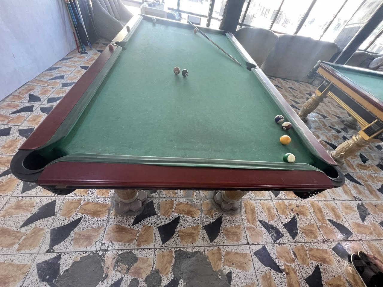 للبيع ميزين بليارد نضافه فول                                       عنوان صلاح الدين بيجي ***********
