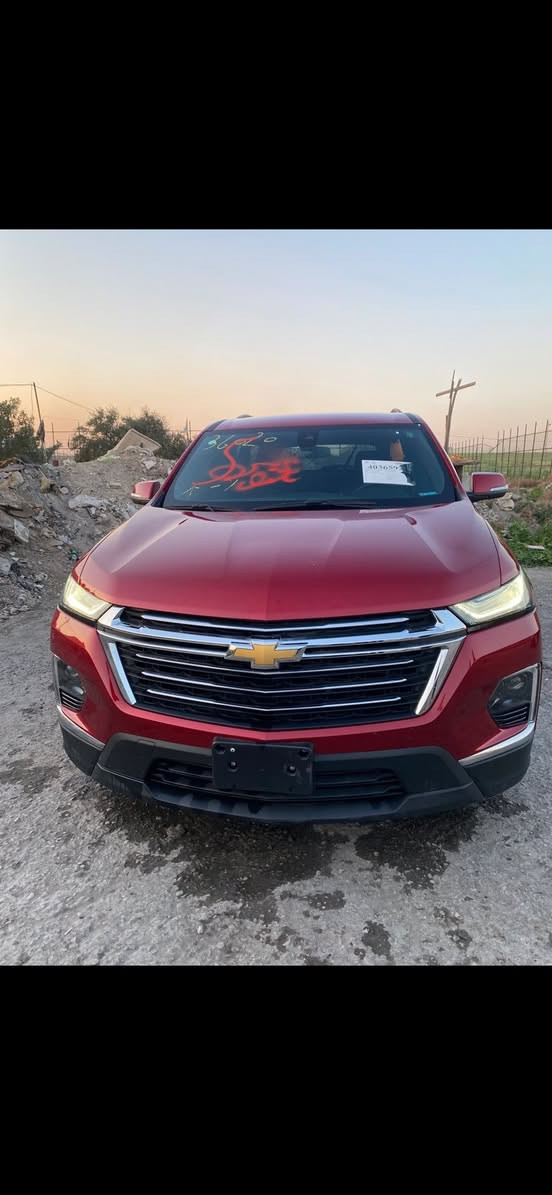 شوفرليت ترافرس
موديل (2023) 

بدون رقم (فحص مؤقت) تترقم جميع المحافضات (بأسمي)

تشغيل عن بعد 

كشن سايق كهربائي 

كشن سياحي (vip) 

صندوك كهربائي 

رادار امامي - خلفي 

 

اشاره بل مرايه 

بصمه ٤ أبواب 

ماشيه (35000) ميل 

الحادث : تصليح جاملغين خلفيه وتبديل باب خلفي ايمن 

بجم كبس وحوض الخلفي كبس 

ايرباك برده وكشن فقط

السياره جاهزه من كل النواحي

السعر : (190) وبيهه مجال قليل 

مكان السياره : بغداد  

الاستفسار أو الاتصال (***********) او واتساب او مراسله الصفحه
