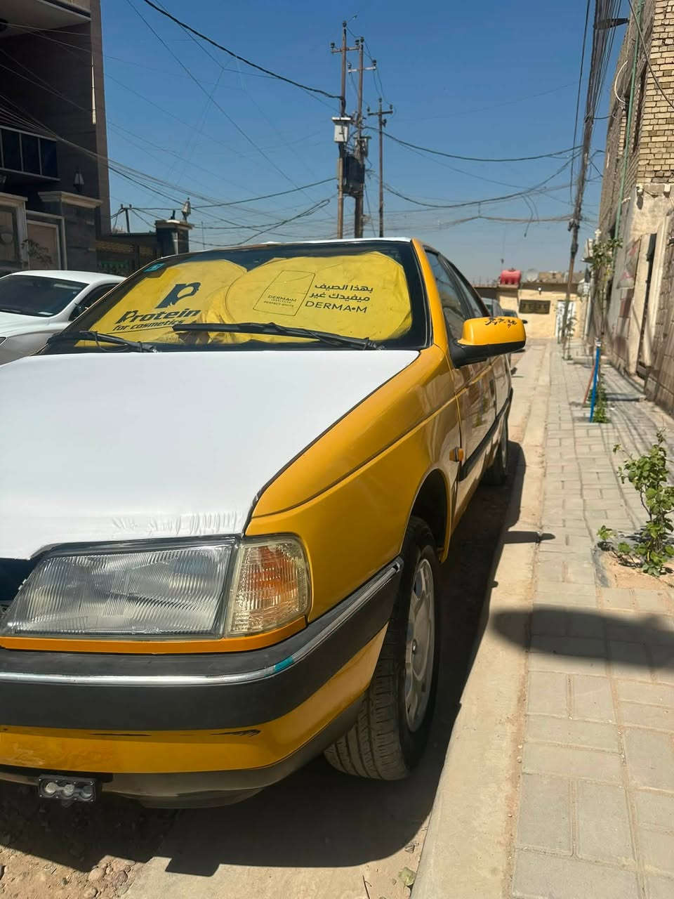 سياره بيجو 405 جي ال اكس موديل 2009 سياره محرك وكير مكفول الغرفه 80 ‎%‎ نظافه والكشر 80 ‎%‎ نظافه رقم بغداد مشروع وطني سعره 28 بيها مجال هيئه مصفره 

باب بانزين موجود
شباك امامي موجود

مكان 
بغداد الدوره 

رقم 
***********
