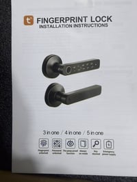 قفل باب ذكي • ملحقات • كاملة