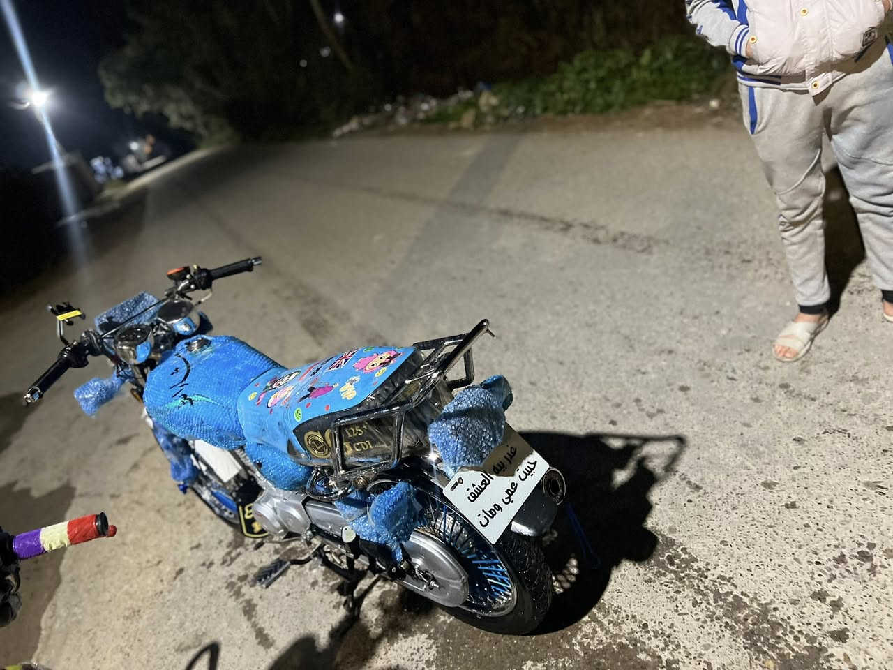 ما بعد السلام
دراجه للبيع تايكر 25
دراجه خير من الله كل نقص ما بيها ولنضافه  كدامك مكاني ديالى بعقوبه 
السعر خاص 
***********
