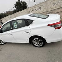 نيسان سنترا مديل 2018  وارد خليجي  بيها صبغ دوسه وباب السايق مبدل وباب...