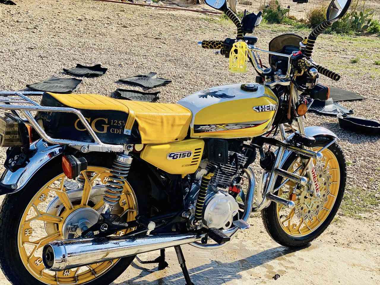 السلام عليكم
ماطور ايراني 2024 بعده على وضع الشركه وياه منفيس دخول 2025 بعده جديد حتى بلك الشركه بعده بي 
1-تواير جدد
2-عمبار كلج 
3-المحرك والكير مكفولات نشاط ونعومه
4-الكهربائيات كلها شغاله 
5-بصمه تشغيل عن بعد
6- الماطور جاهز ما ناقصه برغي واحد 
(السعر 750 وبي مجال)  ***********
