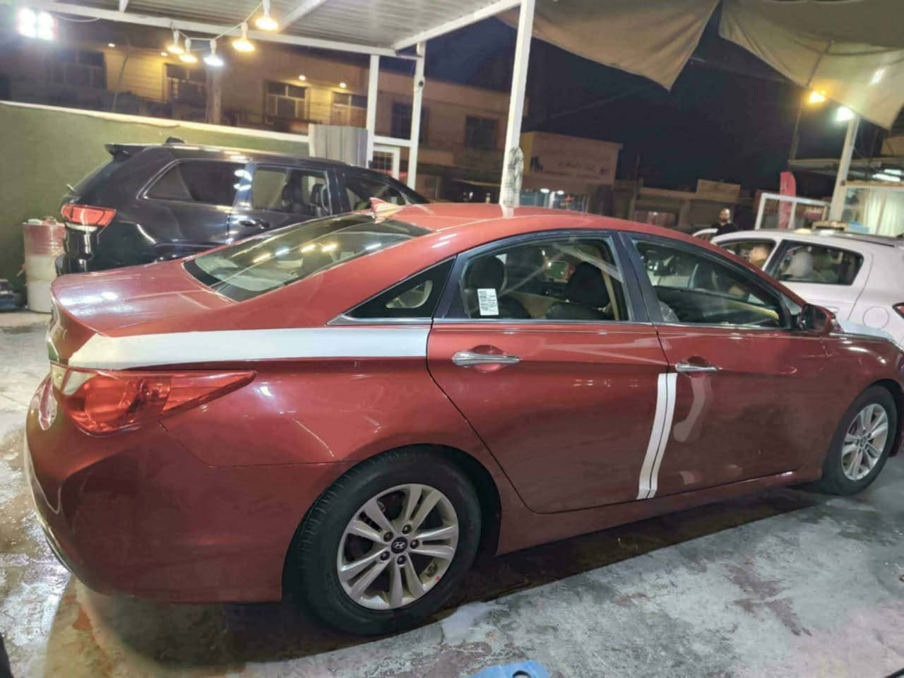 سوناته موديل 2014 فول عده فتحه
رقم بابل 
ألون ماروني دم غزال 
شاشه كبير 
كامرات دواره 360
كشن كهربائي جلد 
تخم تاير جديد 
حداديه كيمو مكينه كارتون 
مكينه GDi
لا تبخير لا تنقيص 
سياره كارتون جديده 
سعر 124وبيه  مجال بسيط مكاني 
بابل القاسم 
***********
