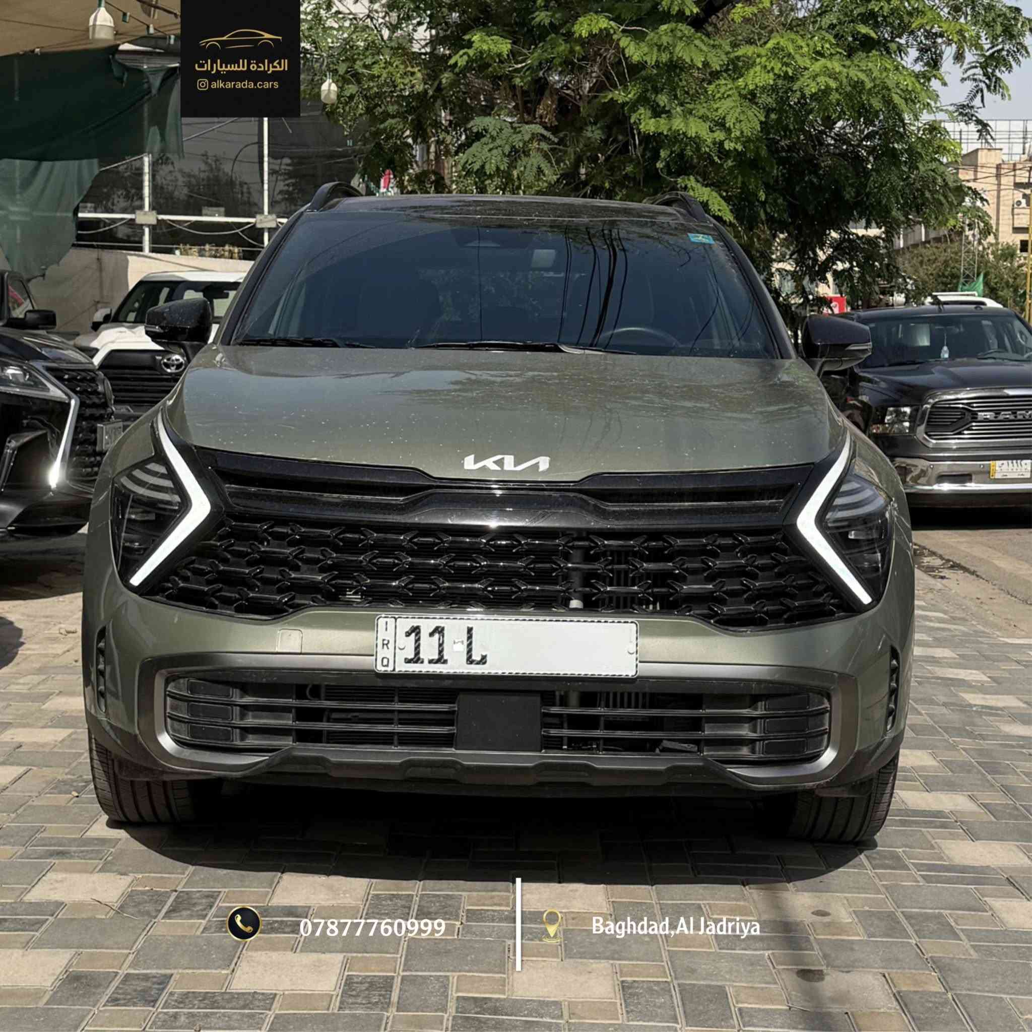 _ النوع: [ Kia Sportage X Line  ] 
_ الموديل: [2025]
_ الكيلومتر: [ 13,000 ميل]
_  وارد امريكي ضررها [ جاملخ + بنيد  ] 
KNDPYDDH9S7233805 
_السعر: [ 32,000,000 د.ع / اثنين و ثلاثين مليون ]
_ الموقع: بغداد – الجادرية 
_ للاستفسار: ***********
