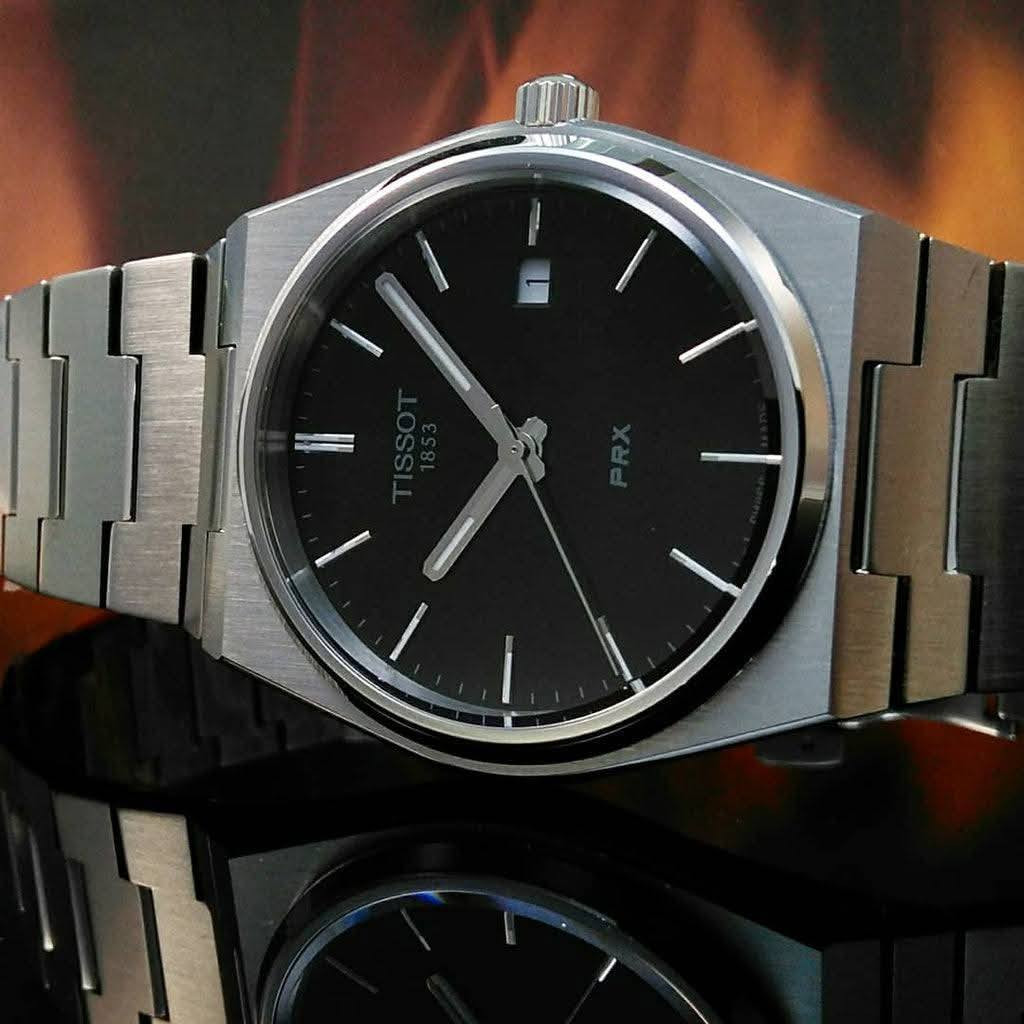 TISSOT
250 الف فقط

ساعة تيسوت بي ار اكس كوارتز مينا اسود بسوار ستانلس ستيل فضي للرجال - T137.410.11.051.00
وزجاج ياقوت كرستال مقاوم للخدش 
بقطر 40 يناسب المعصم 
مكنه ايتا ذهبيه 3 جواهر 

شراي تفظل خاص 

توصيل متوفر لجميع محافظات العراق.


**إذا كنت صاحب هذا الإعلان وتريد حذفه لأي سبب، رجاءا أرسل رسالة إلى الدعم الفني**