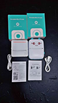 طابعة حرارية • بدون حبر • بلوتوث