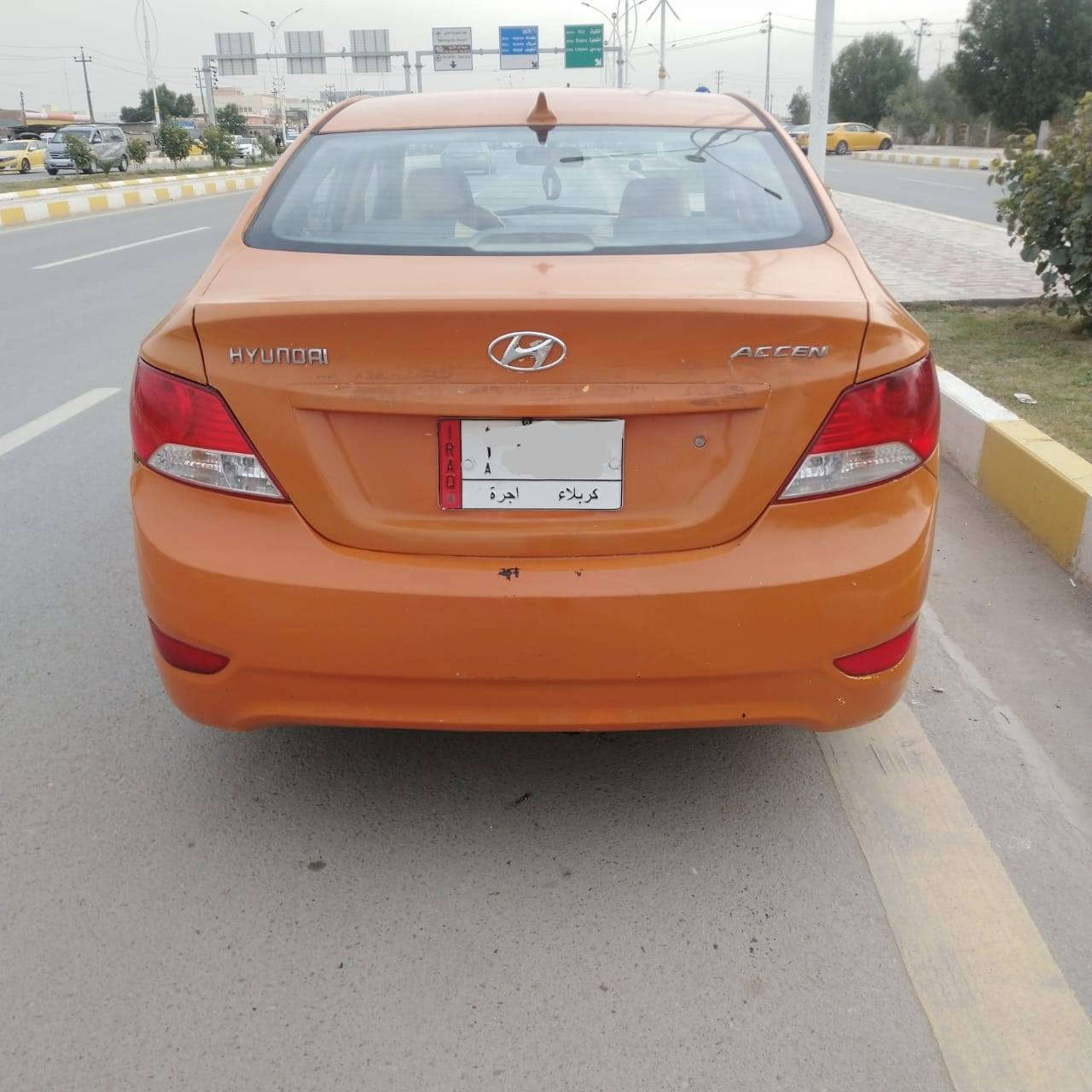 اكسنت 2012خليجي محرك 1600 دوش رقم كربلاء مصفره هيئه وغرامات بدون ضربه السياره جاهزه كير محرك تخم تاير لايت زنون شاشه كامره السعر 74وبيه مجال  مكاني ناصريه حي اريدو ***********
