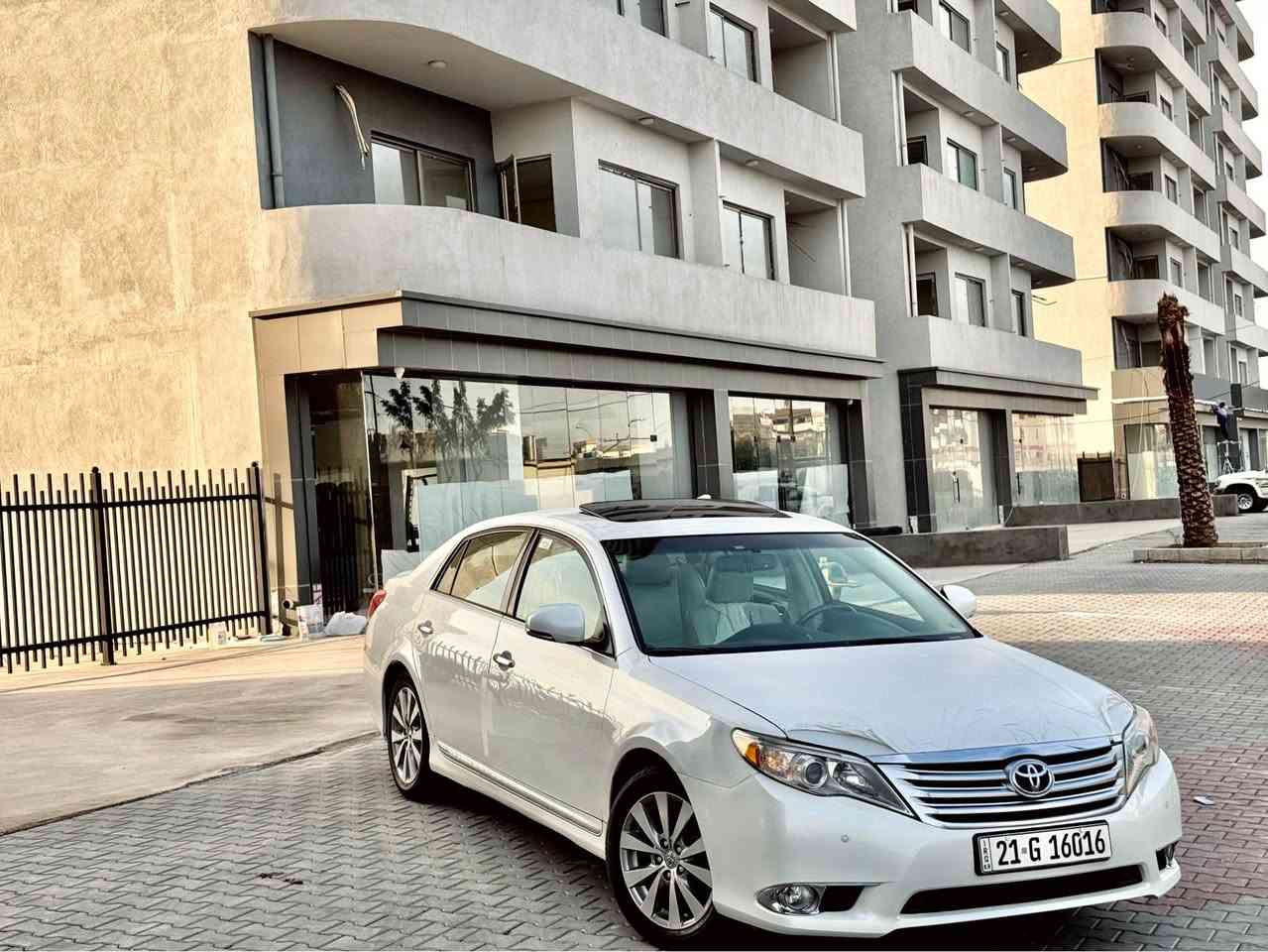 السلام عليكم
تويوتا افلون موديل 2011 خليجية فول مواصفات واحد على واحد لمتد ، سيارة ماشية 176,000 km حقيقي
(كشن جلد+خزن/اربع ابواب بصمة/سلايد/كشنات تدفئة تبريد/حساسات أمامية/تحكم استيرن/ تثبيت سرعة/كامرة خلفية)
سيارة بيها اربع مكانات شبر صبغ بدون ضرر و مكانين تعديل بارد 
كير محرك شرط الفحص ،سنوية و هزة جديدة
عنواني كركوك
رقم التليفون واتساب عليها
*********** كركوك, العراق
