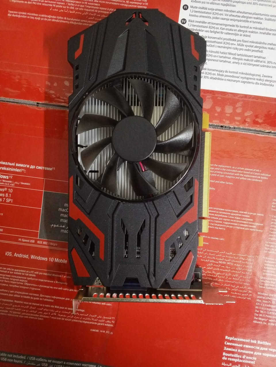 1- كارت شاشه دبل فان بدون منفذ طاقة  asus 1050ti. 
2- كارت شاشه  gtx 550 4g بغداد, العراق


**إذا كنت صاحب هذا الإعلان وتريد حذفه لأي سبب، رجاءا أرسل رسالة إلى الدعم الفني**