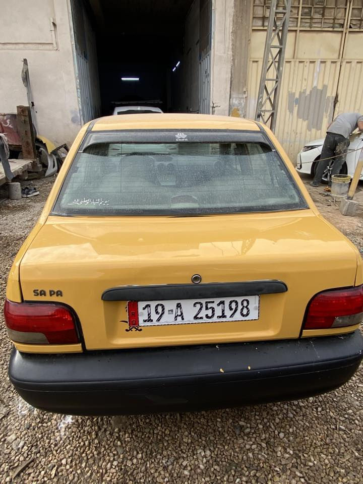 سلام عليكم سايبا موديل 2016 رقم كربلاء إنكليزي تحويل مباشر مصفره هيئه وغرامات السياره بيها فقط جاملغ امامي صبغ بدون تبديل فقط جاملغ امامي حداديه جديده هستوني مسويها الكير كفاله والمكينه بيها خيط بخار كلش خفيف بدلت دهن وصار بيها خيط بخار تخم تاير جديد دوشمه جديده الضهر نحله والمقعد نايلون 
السياره بيها شاشه جديده ما ناقصها كلشي كبل للشارع 
السعر 34 وبيها مجال 
العنوان كربلاء شارع 100
***********
