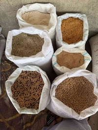 علف تسمين • عجول أغنام • ٧ مواد