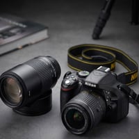 كاميرا نيكون D5200 • عدة تصوير فوتوغرافي • كاميرا احترافية نيكون • عدس...