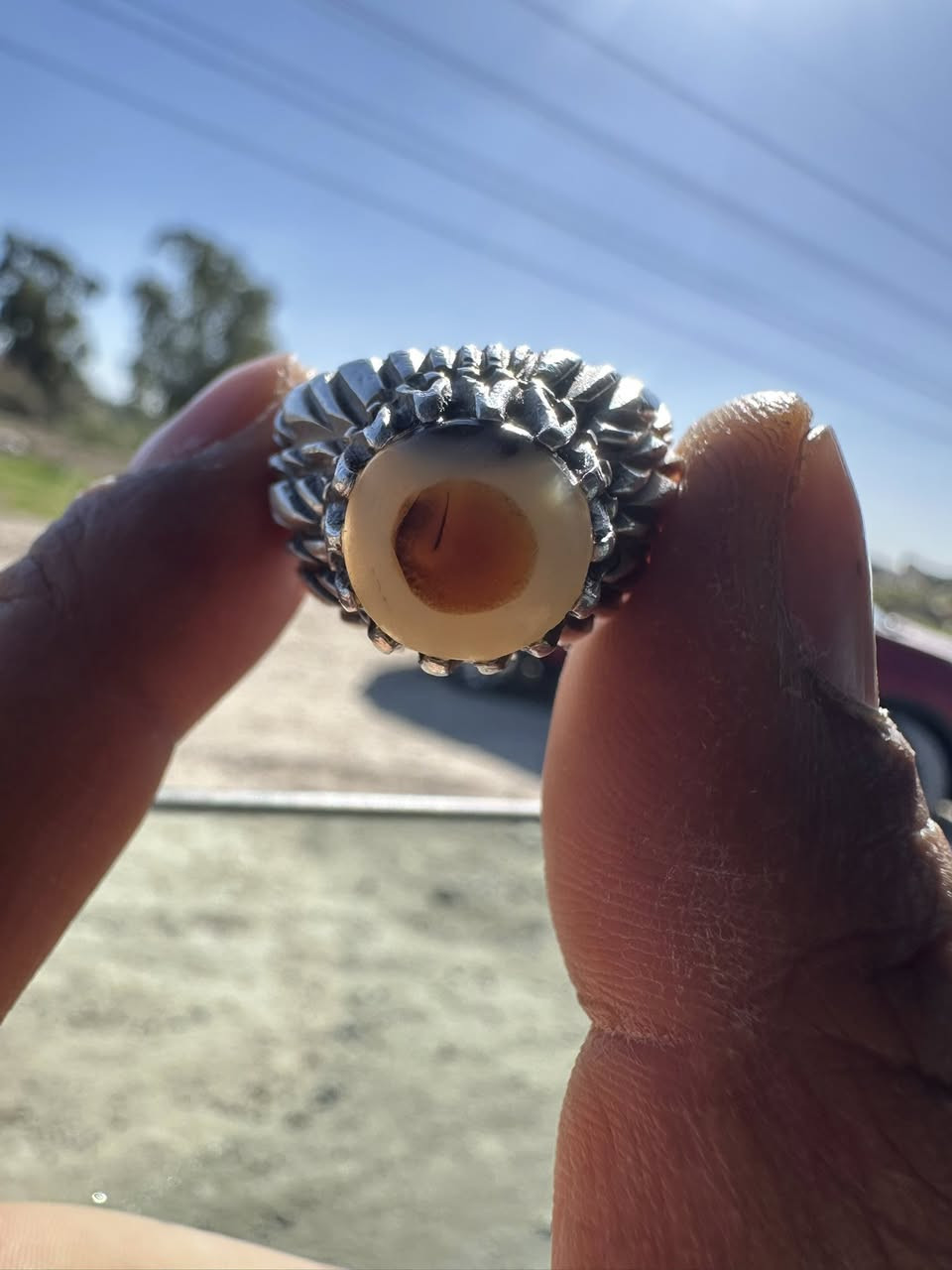 جزع يماني بقري قديم (دوعني)
صياغه ثقيله  المبدع (جوكي )

بغداد جميله شارع خير الله 

بيع فقط بدون مراوس 

السعر 300 الف قفل 

ماعندي توصيل تاخذه من باب البيت 

***********
