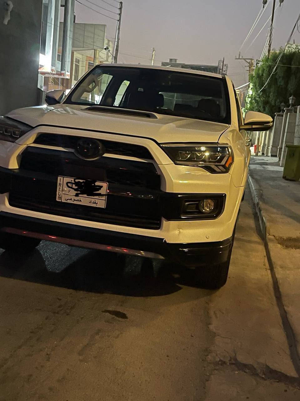 تويوتا فور رنر لمتد (4Runner Limited) - 2022 ✅

سعرها ادخل ع رابط https://t.me/carssofiraq/16275

 اللون: أبيض صدفي (لؤلؤي)
 السعة: 7 ركاب
 العداد: 58 ألف كم فقط
⚙️ المواصفات والمميزات:
 المحرك والأداء: محرك 4000cc - 6 سلندر، دبلات هايدروليك (اللون الأحمر)، نظام تعليق (X-REAS) الرياضي المحسن، نظام التحكم النشط في الجر (A-TRAC).
 السلامة والأمان: رادار أمامي وجانبي، 5 كاميرات محيطية، حساسات أمامية وخلفية، نظام تحديد المسار، مانع تصادم، مانع انزلاق.
 الرفاهية والداخلية: كشنات جلد كهربائية مع نظام تدفئة وتبريد، وضعيات مقعد السائق، فتحة سقف، 8 سماعات JBL، نظام كار بلاي وأندرويد أوتو، تبريد مناخي منفصل.
 إضافات تقنية: تشغيل عن بعد، مصدر طاقة منزلي 120 فولت، مراية السائق أوتو، 5 جامات أوتو، تحكمات مرايا جانبية، جنط (إطار) مقاس 20، سبير ويل كب.
🛠 حالة السيارة:
 الصيانة: تخم تايرات ودسكات جديدة، باتري جديد.
 الحالة: السيارة فيها حادث (موضح في الصور).
 الوثائق: رقم بغداد باسمي (تحويل ثاني يوم).
🔄 المراوس: مستعد للمراوس بموديل أعلى.
📍 المكان: بغداد - المنصور.
📞 للاستفسار: يرجى التواصل عبر واتساب أو الاتصال على الرقم: ***********
.
.

🚗اعرض سيارتك ع اقوى قناة تلكرام و واتساب و صفحتي فيسبوك للبيع و شراء سيارات ادخل ع رابط 👈 https://t.me/carssofiraq
