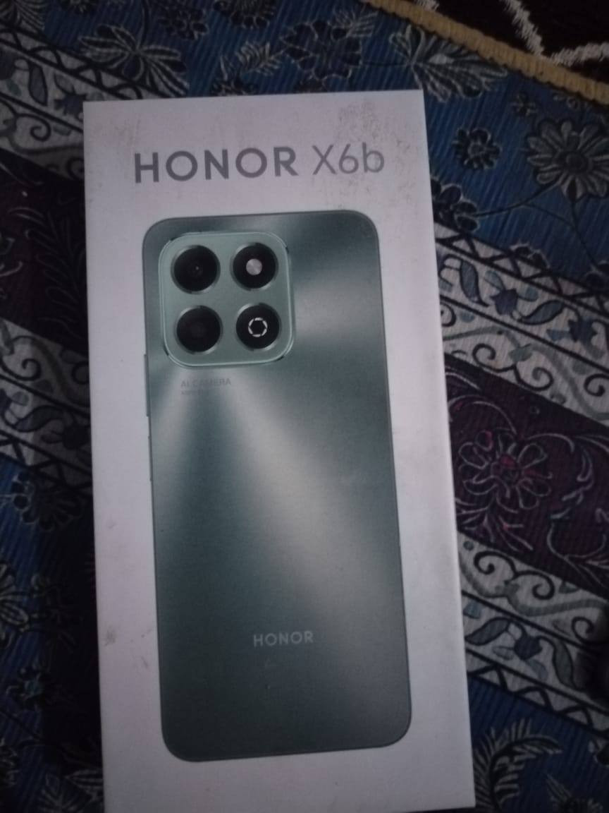 سلام عليكم جهاز للبيع HONOR X6b ذاكره ١٢٨ بطاريه ٥٢٠٠ جهاز جديد ما صالهه شهرين من اشتريته سعر125وبي مجال
النجف
***********
