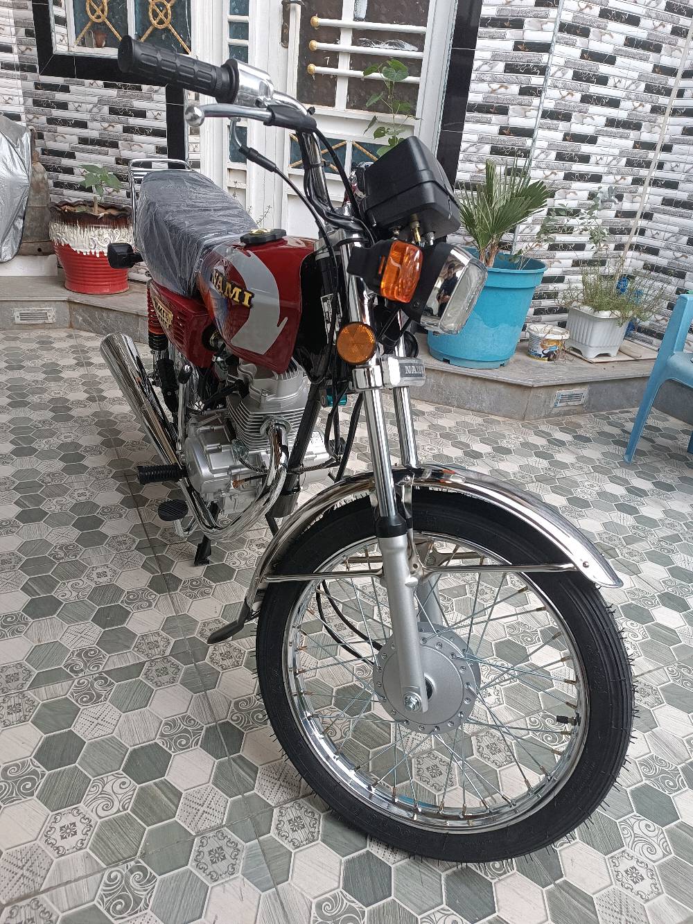 دراجه نامه توه مشدوده صارله 5 ايام موديل 25 شاصي سنكر مكاني ناصريه مركز 