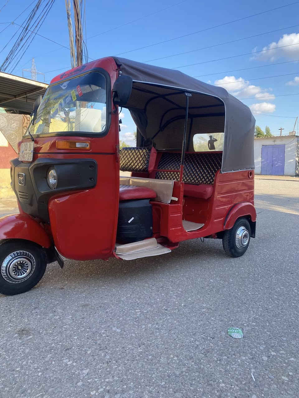 تكتك مديل 18 شهر12 طابه ب19  رقم وسنويه نكليزي بسمي تحويل ثاني يوم التكتك كشر مابي اي ضربه مصبوغه للجماليه فقط. مسجل تخم تاير مله جديد سفريات  دوشمه جدد الله شاهد من ايدي للشارع   العنوان خان بني سعد ***********
