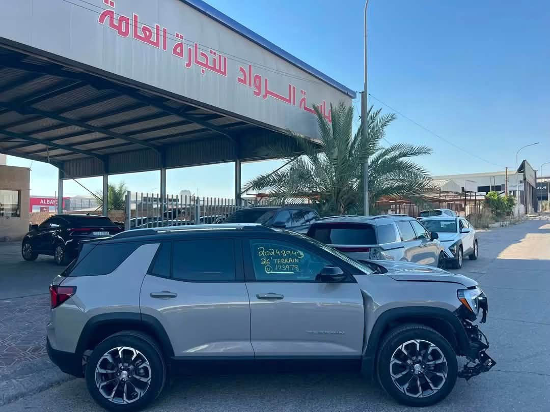 #بانزين 🇨🇦 وارد كندا GMC Terrain Black Roof 2026
#محرك1500تيربوا  
موجودة حاليا بعمان بالمنطقة الحرة الاردنية 🇯🇴
#بالامكان الدخول على كتاب الشهداء معفية من الكمارك والترقيم ✅
للتواصل 00962781332690🇯🇴
***********🇮🇶🇮🇶
📍المنطقة الحرة شارع 12 جنوب
📍📍العراق بابل طريق حلة نجف 
بالتعاون مع شركة ماسة الرواد🇯🇴
