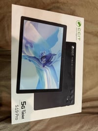 تابلت ccit  s19pro ذاكره 512 حجم 10.8 بطاريه 100 جديد يشغل نت 5G ما مف...