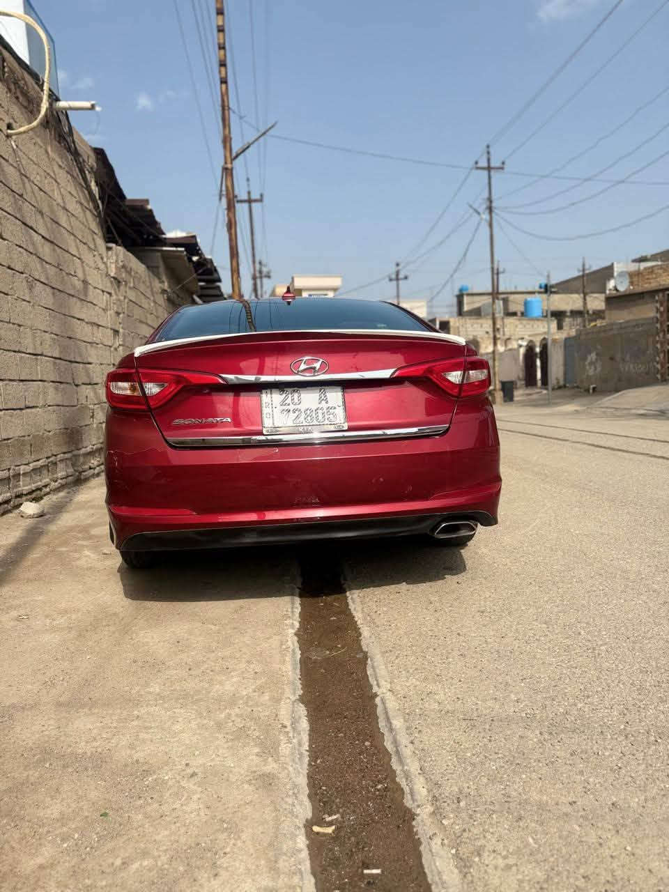 سلام عليكم
سوناتا لبيع 
موديل :2015
سيارة جديدة 
محرك :2400GDi
تبريد ثلاجة محرك وكير جديدات 
حادث سيارة البنيد وكليل نص البابين 
سعر :115$ 
رقم :***********

