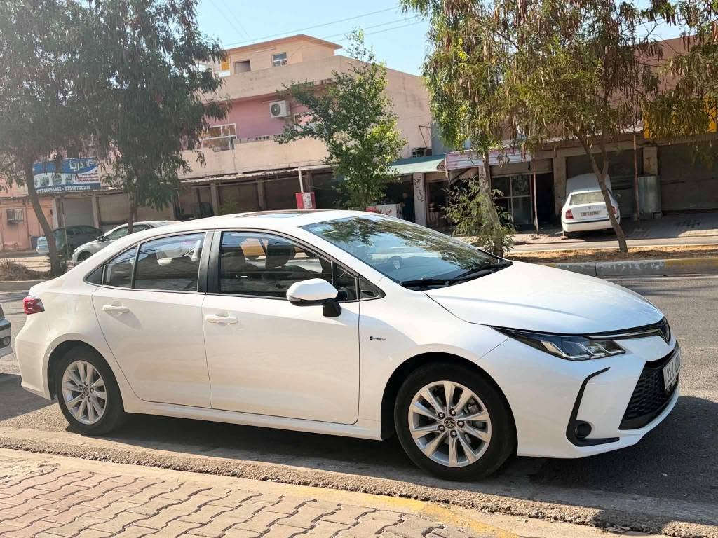 كورلا  2025 هايبرد شكل خليجى  ماشى 29 ألف فول  مواصفات بدون ضرر بدون تعديل مكفوله كفاله عامه سعر 167بيمجال مكاني كركوك شراي خابر رقم  
ملاحظة:الرقم مو وية السيارة انطيك غير رقم
*********** كركوك, العراق
