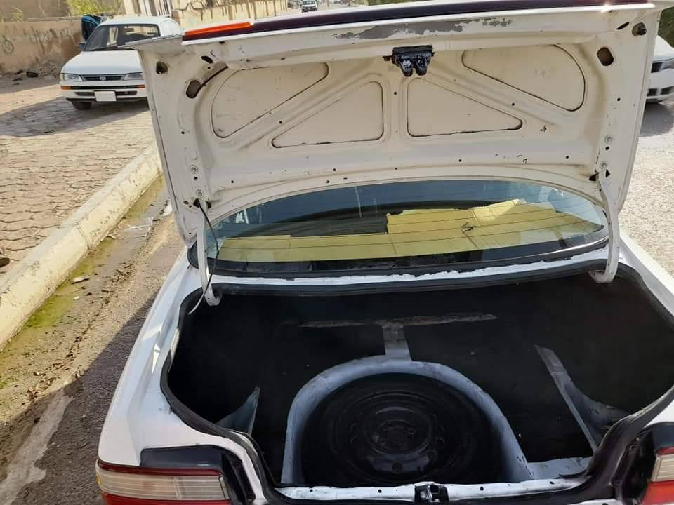 اخوان السلام عليكم
كورلا يسره بلادي موديل 97
رقم بغداد مشروع وطني  خليجي بأسمي 
محرك وكير بشرط وترايك اليعجبك
حجم المحرك 1800
تبريد  خير من الله 
طخم تاير وباتري كله جديد 
كهربائيات كلها شغاله
مكفوله من الكصه ونقل جثه والعيب شرعي
شراي يتصل ***********

السعر 65
