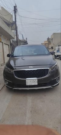 كيا سيدونا ب150 وبيها مجال موديل2016 Lx وارد امريكي حادث جاملغ وبابين ...