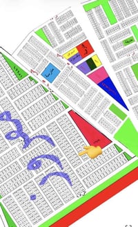 «  #مكـتب_ابو_مسلم_الدراجي   » قطعه ارض للبيع مربع ضباط الف المفروز 10...