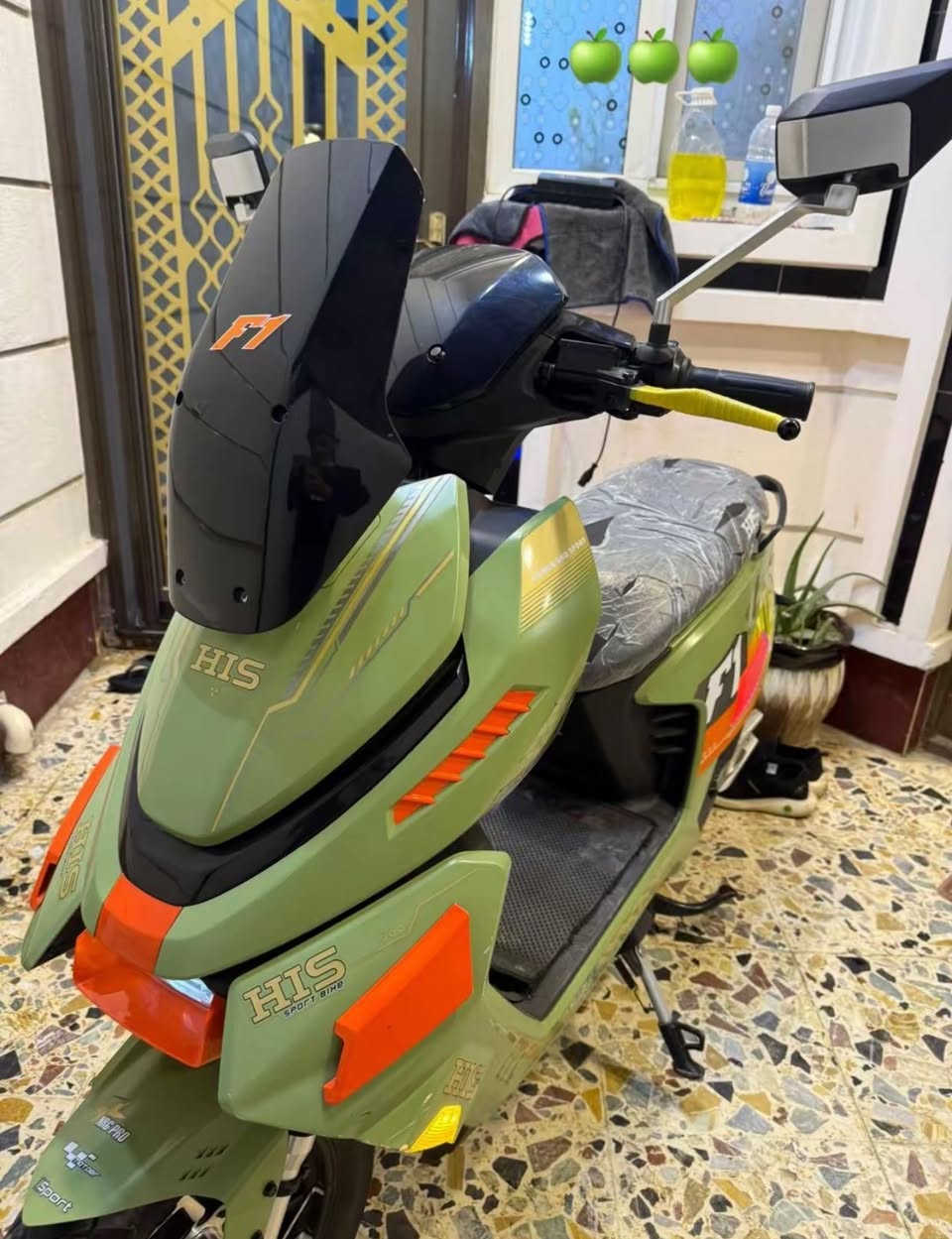 السلام عليكم موطور شحن للبيع نوع His 6بطاريات شرط الفحص تفحص وين متريد يلا تأخذ الموطور جديد حيل بمعنى الكلمه لايت زينون عالي ناصي اشاير يمنى يسرى كله شغال دبل إشاره تحديد عطل بي Rرجوع إلى الخلف تثبيت سرعه  +بلاتوث *خوذه &وچادر سويجين بصمتين كارتين السعر 650بي مجال بسيط جداً العنوان الرمادي التاميم قادسيه الأولى للاستفسار اتصل***********
