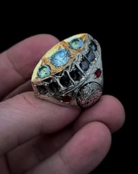 فضة ٩٢٥ • موزنايت • قياس ٢٧