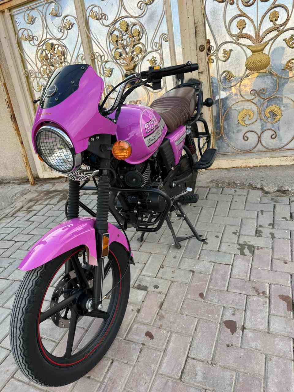 السلام عليكم دراجه للبيع دايون حجم المكينه,200دراجه غير من الله رقم بغداد موديل,2024المكان ديالى قرب جديده الشط رقم الهاتف ***********
