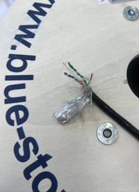 🛜بكرة بلوستورم 🛜 🔶🔸 متر 305 🔸🔶 🔷🔹CAT5🔹🔷  ((السعر 250 الف))  الواتساب 0...