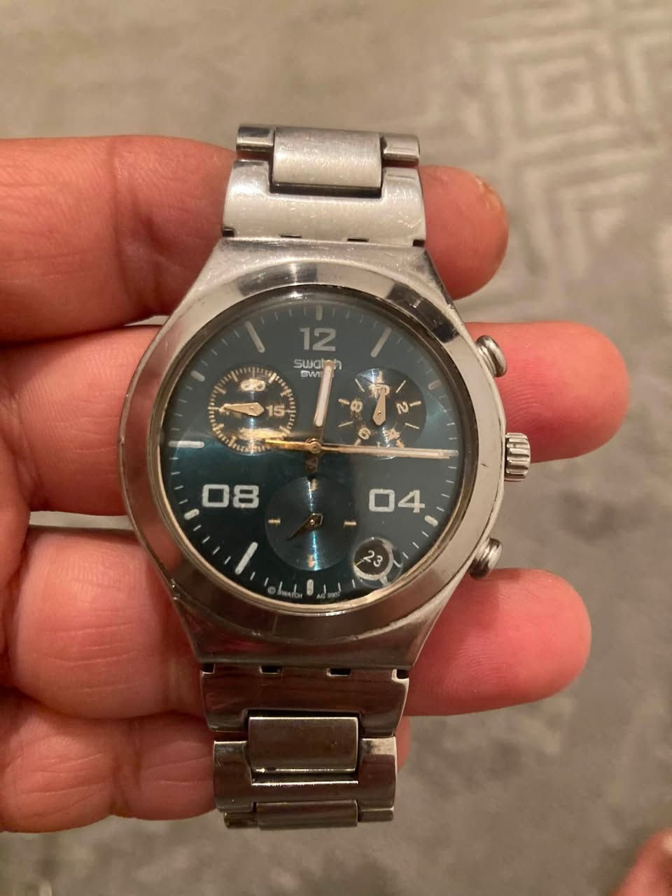ساعه سوتش أصلية سويسر موديل 2002 ساعه منضمة ليبيا طرابلس مانسنجر


**إذا كنت صاحب هذا الإعلان وتريد حذفه لأي سبب، رجاءا أرسل رسالة إلى الدعم الفني**