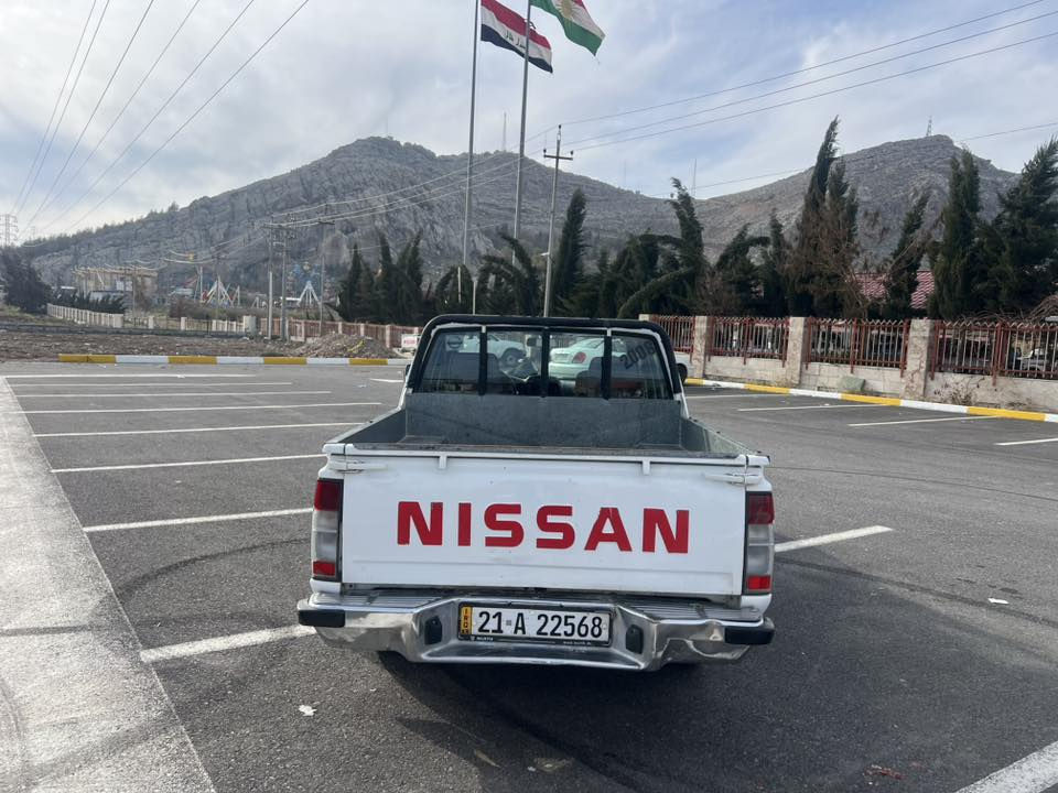بە ناوی خوا
نیسان پیکاب مۆدیل ٢٠٠٢ 

سەنەوی تا ٢٠٢٨ 

ناو سوور ئیستراد خاس 

چوار جام کارەبا  

ABS

مەکینە بەخ

پاوەر

محسن

بۆیاخی نیە تەنها یەک پەڵەی بۆیاخە

شوێن ڕانیە 

تکایە ئەگەر موشتەری نیت بێزارمان مەکە 

ڕەقەم تەلەفۆن ***********

***********
