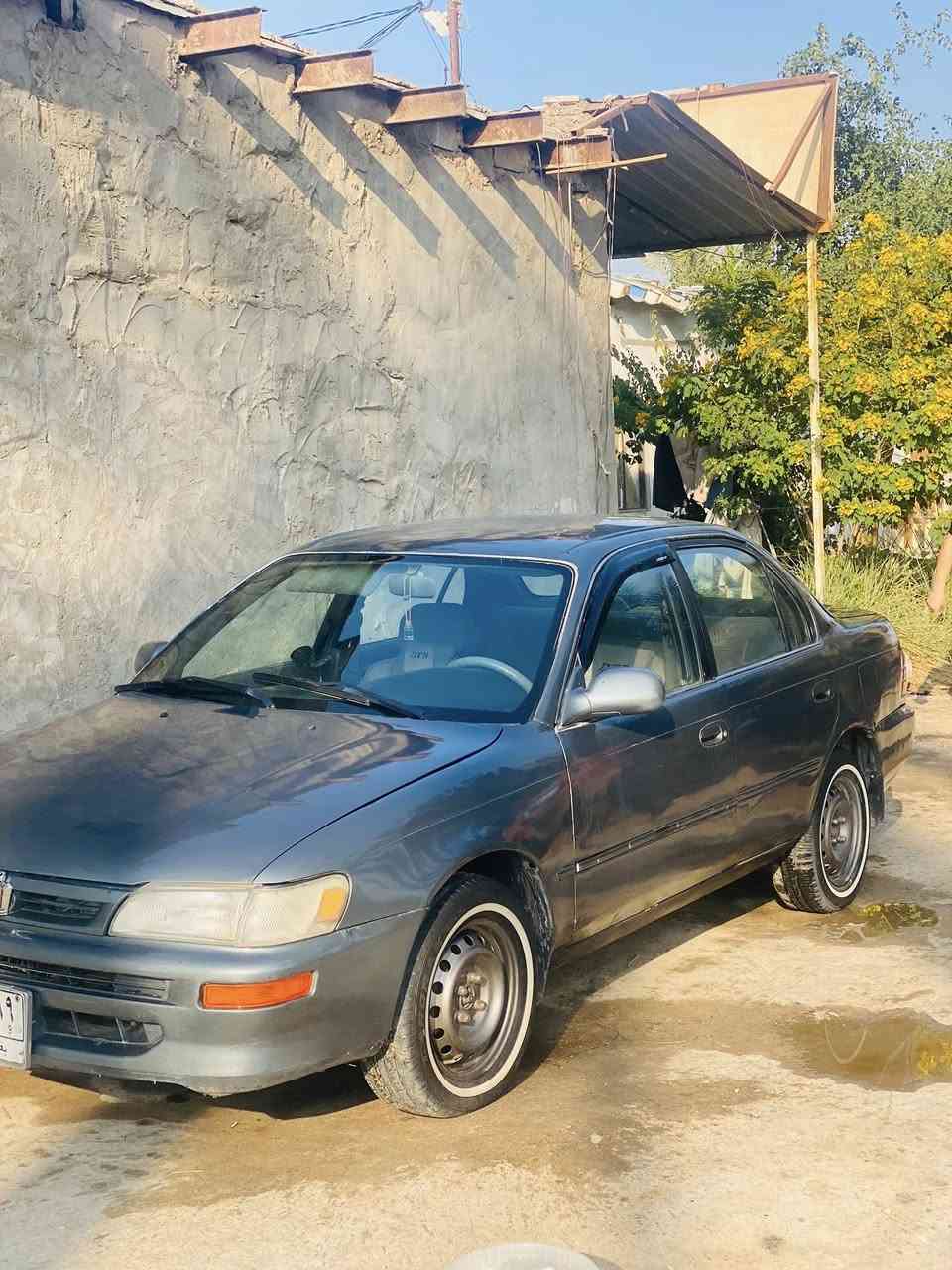 كورلا مديل 1992 تخم تاير تبريد شاشه كامره كهربئيات شغاله نضيف السياره حداديه جديده  خلفي امامي رقم بغداد مشروع وطني السعر عل خاص او رقم تليفون ***********
