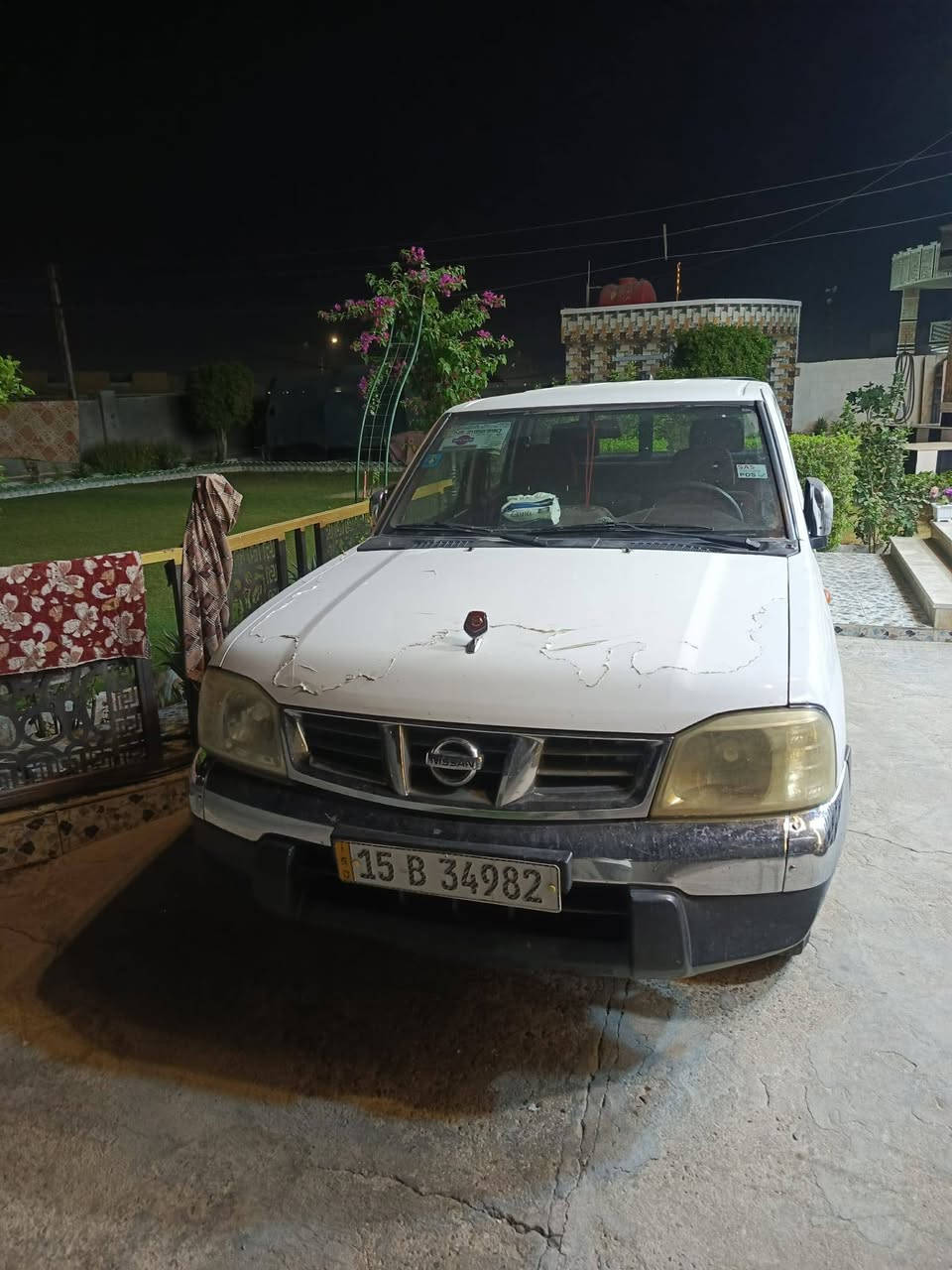 اسلام عليكم 
نيسان 12 مكفوله 
كفاله عامه سانور
بصور تحويل ثاني يوم 
بسمي كير محرك اكسن مكفولات 
سياره جاهزه على اي عيب 
غير متواجد ع الفيس 
السعر 140 وبيه مجال بسيط ( ***********
