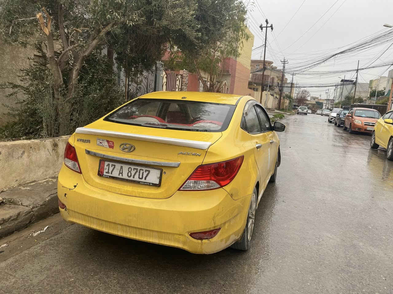 السلام عليكم. اكسنت 2012 رقم مثنى دولي مشروع وطني بسمي شرط التحويل محرك وگير خير من الله گير عادي 
السعر78
للاتصال ***********
