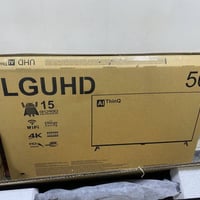 وةجبةيةكي نويي تيفيمان بو هاتووة لة ماركةي  LG UHD شاشة 50  LG PLUS 50...