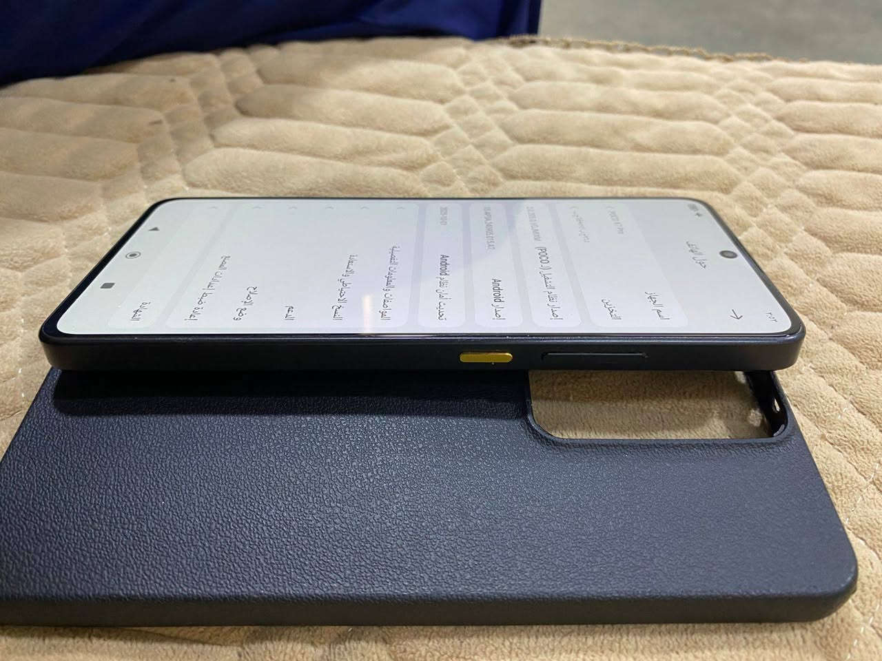 السلام عليكم 
Poco x7 pro. 5G
بوكو اكس 7 برو للبيع 
الجهاز مستخدم شي قليل 

كامل ملحقات.        ذاكره 256/12

120 فريم جميع الالعاب 
 
✅ معالج حديث  8400-Ultra‏
ا
✅ كاميرا 50+8 ميكا بكسل 

✅ بطارية 6000 ملي أمبير 
 
✅ شحن سريع 90 واط
سعر ٤٢٥
او مراوس ويه الترا
***********
كركوك

