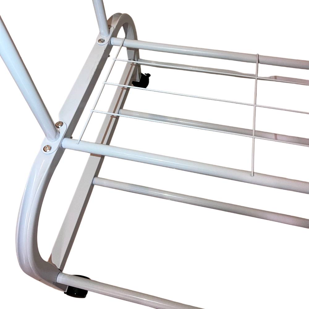 ✨ رتّب ملابسك بسهولة مع حامل الملابس المزدوج TW-668

تصميم عملي مزدوج القضيب يوفر مساحة أكبر للتعليق 👌
يتحمّل وزن قوي حتى 88 كغم 💪
مصنوع من أنابيب حديد مطلية لثبات وأناقة 🖤
طابقين سفليين للأحذية والحقائب 👟👜
مناسب للاستخدام داخل وخارج المنزل 🏠🌿

ترتيب ذكي بدون فوضى!