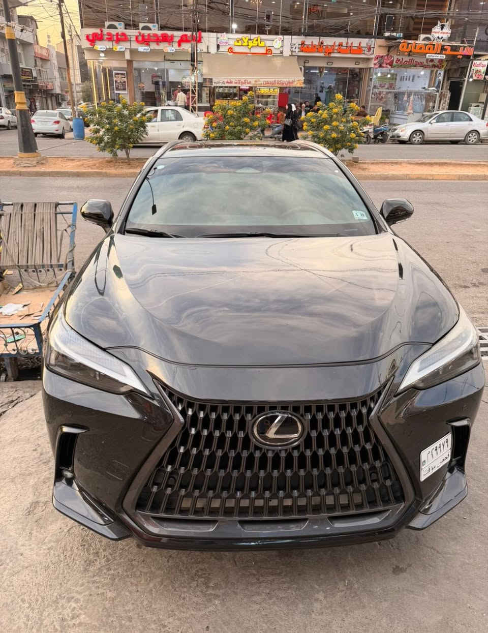 السلام عليكم لكزز NX350 موديل 2023 وارد امريكي
رقمه فحص موقت
الضرر صبغ 7 قطع بدون دواخل ولا ايرباك ولا شواصي موضح بلصور 
السعر 24 الف دولار وبيها مجال بصيط 
*********** واتساب فقط
