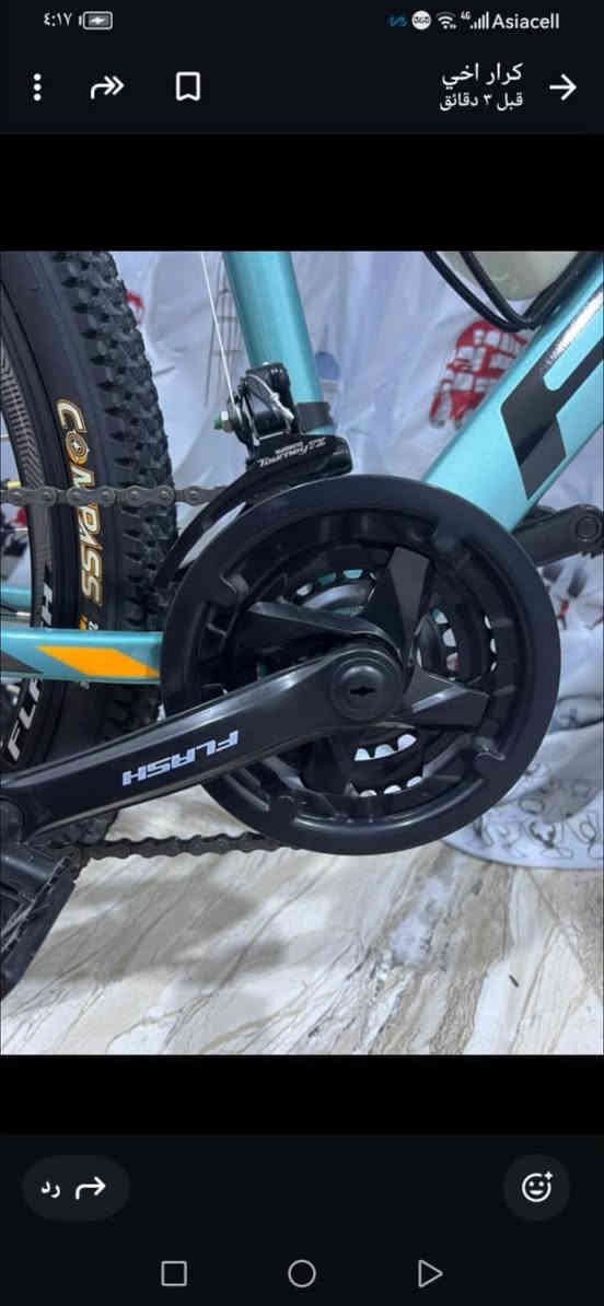 سلام عليكم. بابسكل. نوع فلاش. فول ولا شخطه  بس شرط. مضموم البايسكل جديد تجي وتشوفه عنوان بصره قبله حي المهندسين… تواصل .    ***********. سعر 300 ألف وبي مجال بسيط …
