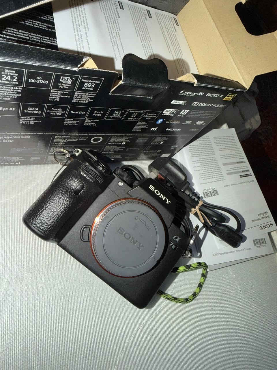 سلام عليكم شباب
عدسه 24.70 سكما ارت الاصدار الثاني

بدي سوني مارك 3 A7iii

ناضفه البدي 95 % 

او العدسه جديده كلش فقط شخط  بيهه بس لا امئثر بلفوتو بلفديو بلشمس بليل ابد اذا مبين تاخذهه ابلاش  نضافه العدسه عده هاي 100% 

غراضهن كلهن كاملات مصار ٧ اشهر من اخذتهن من عمار السوداني  سبب البيع ممستفاد منهن  فقط مضمومات  

سعر الكامل بدي او عدسه

2,500,000 بيهن مجال 

اسعار الجديد معروفات 

البدي 1,650,000

العدسه 1,445,000

او هسه اغله بعد صعود الدولار اكثر 

شارع فلسطين بغداد

*********** 

تاخذ من باب البيت ضمان حقك
