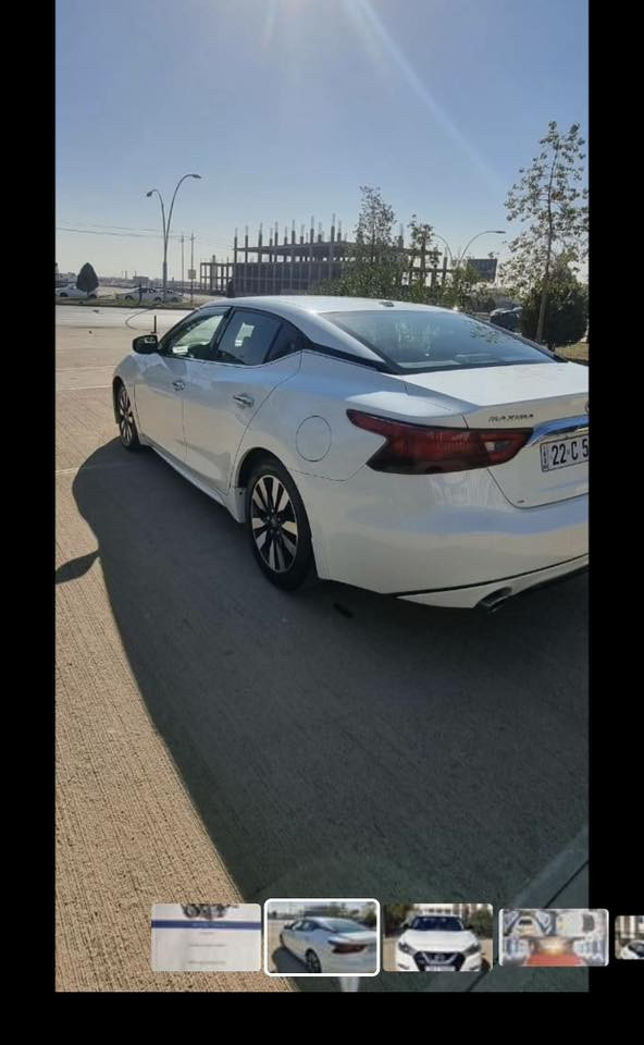 السلام عليكم نيسان ماكزيما 2018 للبيع السونار موضح  حادث خفيف مكانها ديالى كير مكينة كفالة  ماشية 130 بسمي السعر 128 وبيها مجال بسيط  للتواصل 
***********
