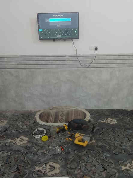 تنصيب شاشة بلازما لأحد الاخوه حجم ٣٢ سمارت انترنت عالحائط مع تنصيب صحن على قمر نايل سات اتجاه غربآ وإظهار كافة القنوات العراقية والاخباريه وقنوات القرآن الكريم وقنوات الأطفال وباقة ال mbc ... عماد البدري الضلوعيه خزرج  ***********
