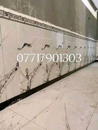خلفه سيراميك وبورسلين وكاشي ومرمر جدران وارظيه وشغلي درجة اولى 0771790...
